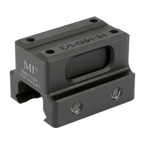 Midwest Industries Mro Fixed Red Dot Optic Mounts Mro Red Dot Optic Mount Lower 13