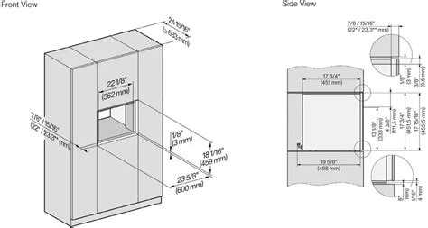 Miele Coffee Maker Built-In Dimensions