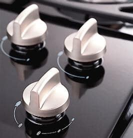 Miele Gas Cooktop Control Knobs