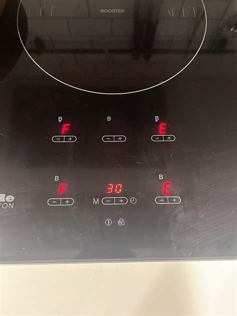 Miele Induction Cooktop Stopped Working