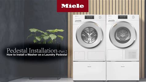 Miele Pedestal Height