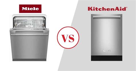 Miele Vs Kitchenaid Dishwasher