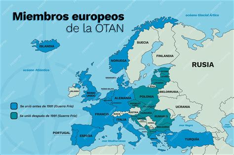 miembros de la otan mapa