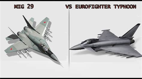 mig 29 vs eurofighter