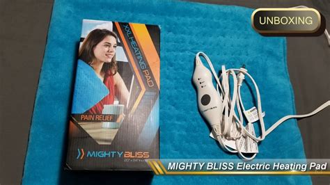 Mighty Bliss Heating Pad Voltage