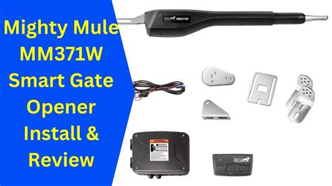Mighty Mule MM371W Automatic Gate Opener Kit 313114969980 eBay