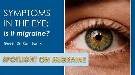 migraine symptoms eye vision changes