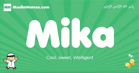 mika name meaning in arabic