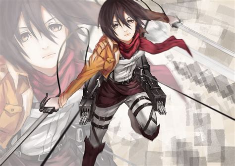 mikasa ackerman attack on titan