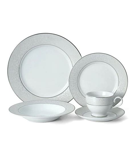 mikasa parchment 20 piece dinnerware set