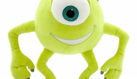 DISNEY STORE MONSTERS Inc Mike Wazowski Plush Soft Toy Monsters