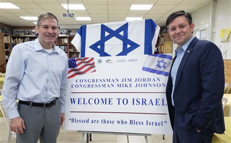 mike johnson and israel