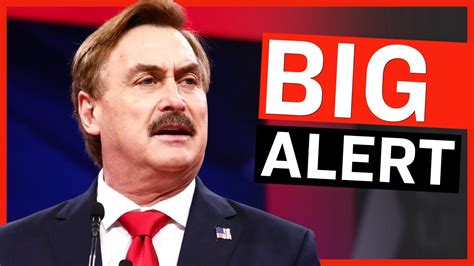 mike lindell sounds new alarm