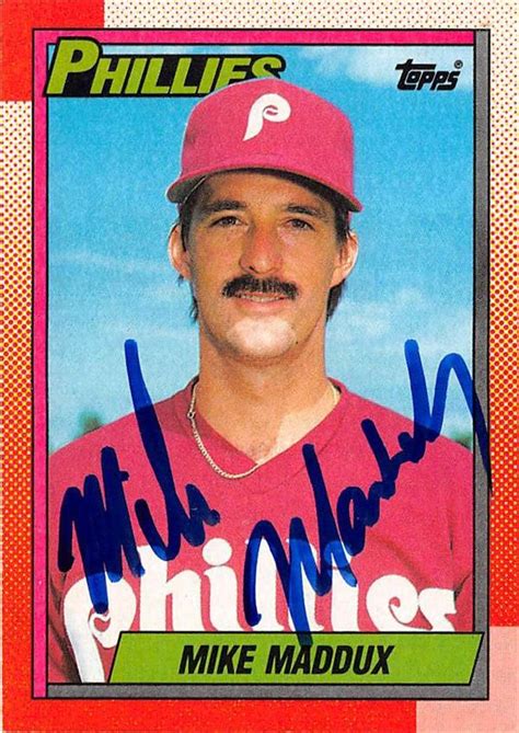 mike maddux baseball card