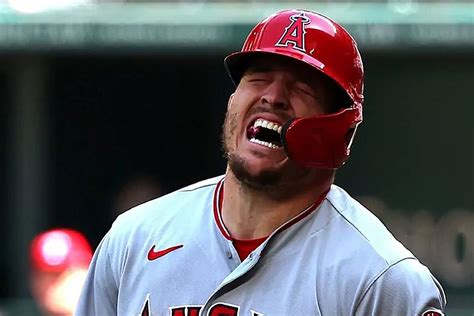 mike trout injury history