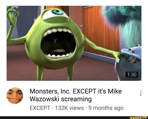 mike wazowski scream roblox id