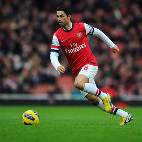 mikel arteta playing for arsenal