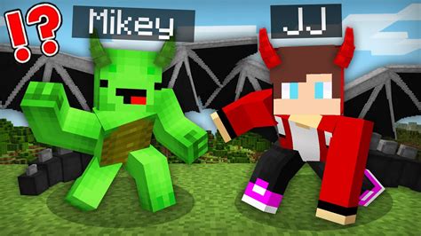 mikey jj minecraft youtube