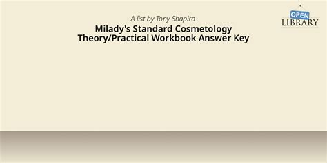 Milady Practical Workbook Answers Update