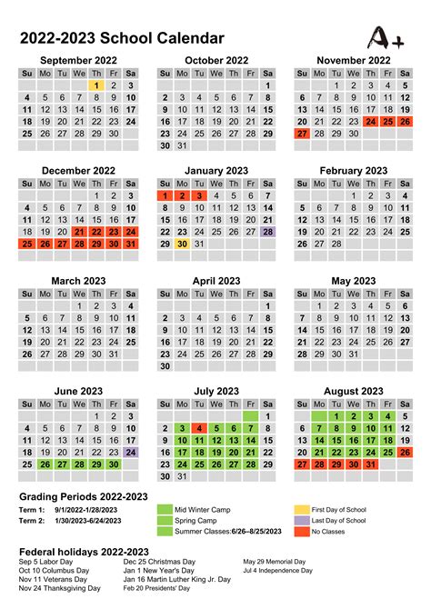 milan 2023 school schedule