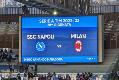 milan napoli diretta testuale