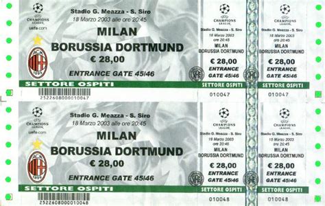 milan vs dortmund tickets