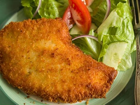 milanesa de pollo con