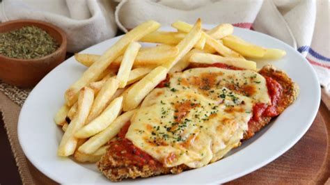 milanesa de res a la napolitana