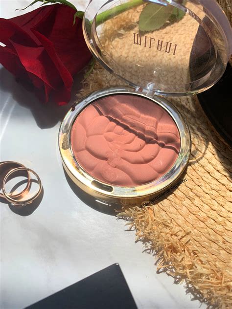 milani cosmetics rose powder blush