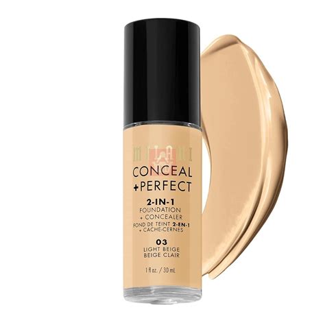 milani foundation and concealer