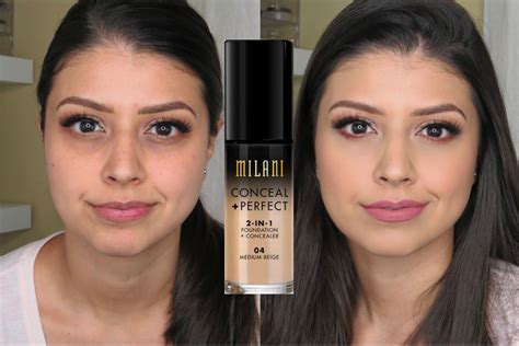 milani perfect 2 in 1 foundation review
