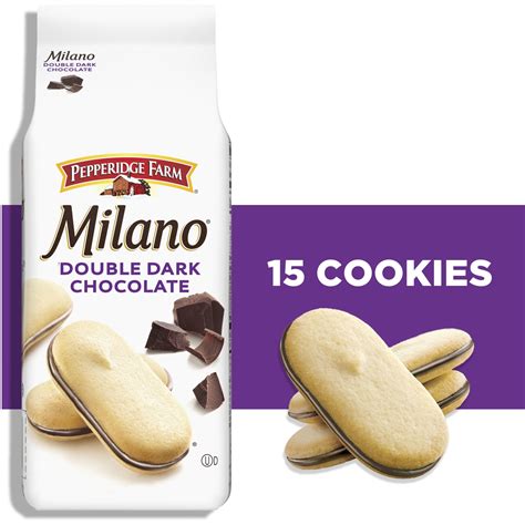 milano cookies double dark chocolate