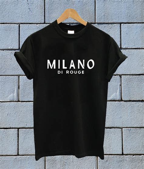 milano di rouge t shirt women's