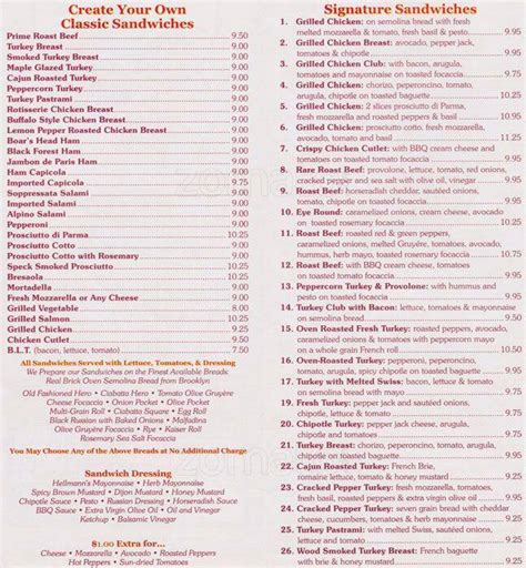 milano market nyc menu