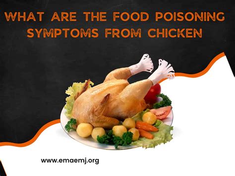 Mild food poisoning symptoms chicken
