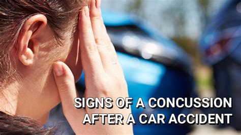 mild concussion after car accident