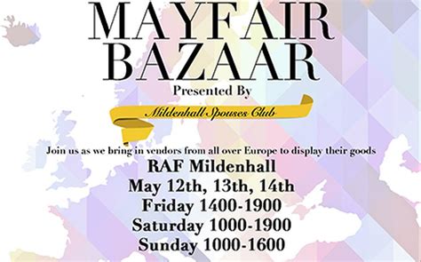 Mildenhall Bazaar