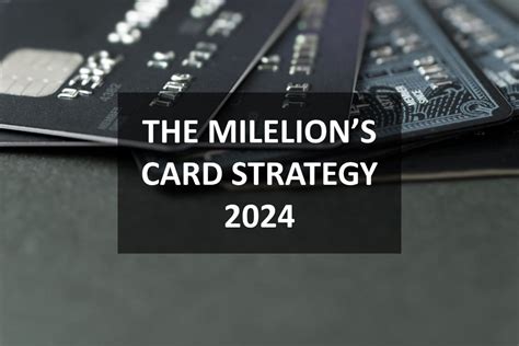 milelion credit card strategy