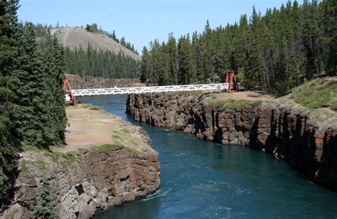 miles canyon suspension bridge