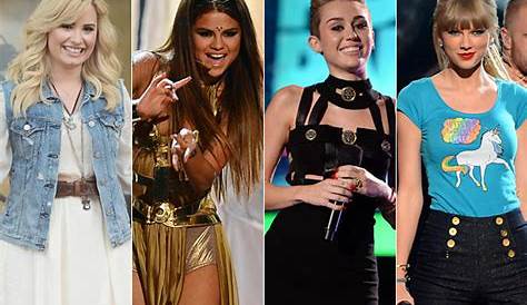 Miley Cyrus Taylor Swift Selena Gomez Demi Lovato Quiz Friendship Timeline POPSUGAR