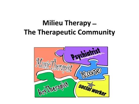 milieu therapy ppt