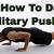 military push up form
