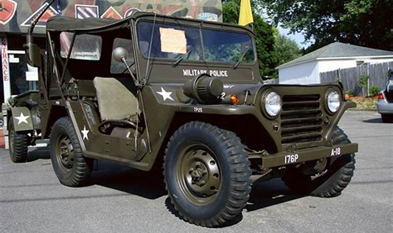 military surplus jeep for sale