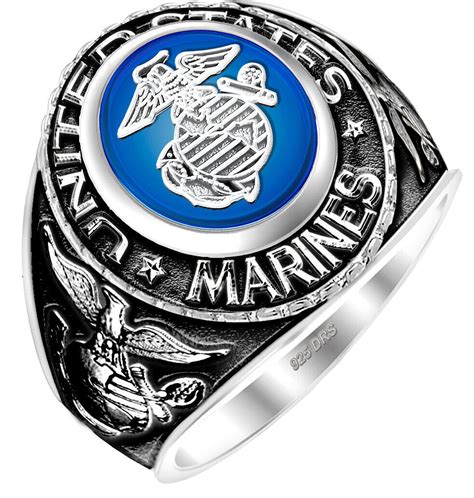 military rings marines