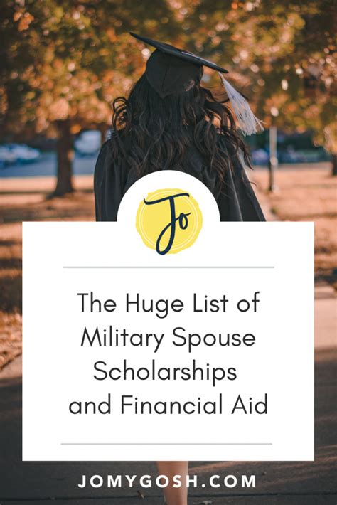 military spouse scholarship program list