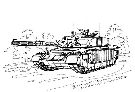 Military Tank Coloring Pages: A Fun Way To Learn About Tanks