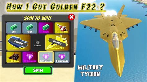 military tycoon golden f22