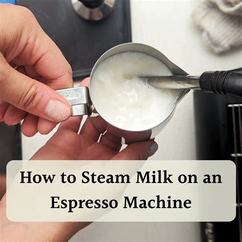 Milk For Espresso Machine