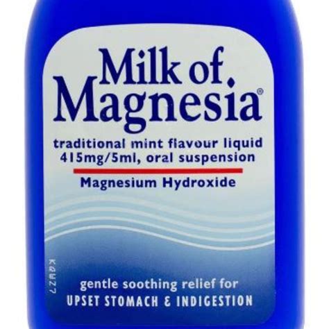 The Role of Milk in Magnesia for Digestive Health