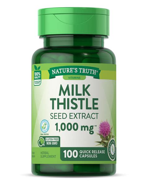 milk thistle seed capsules